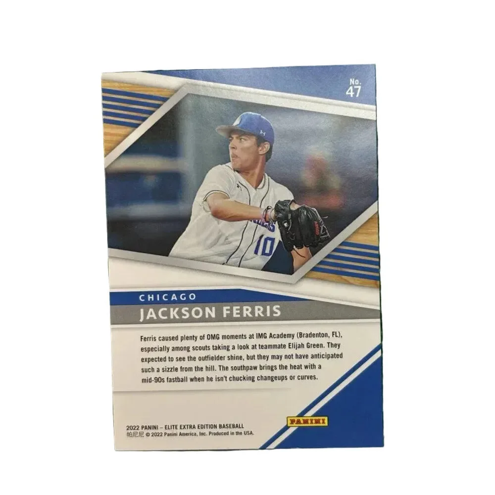 2022 Panini Elite Extra Edition Prime Numbers /999 Jackson Ferris